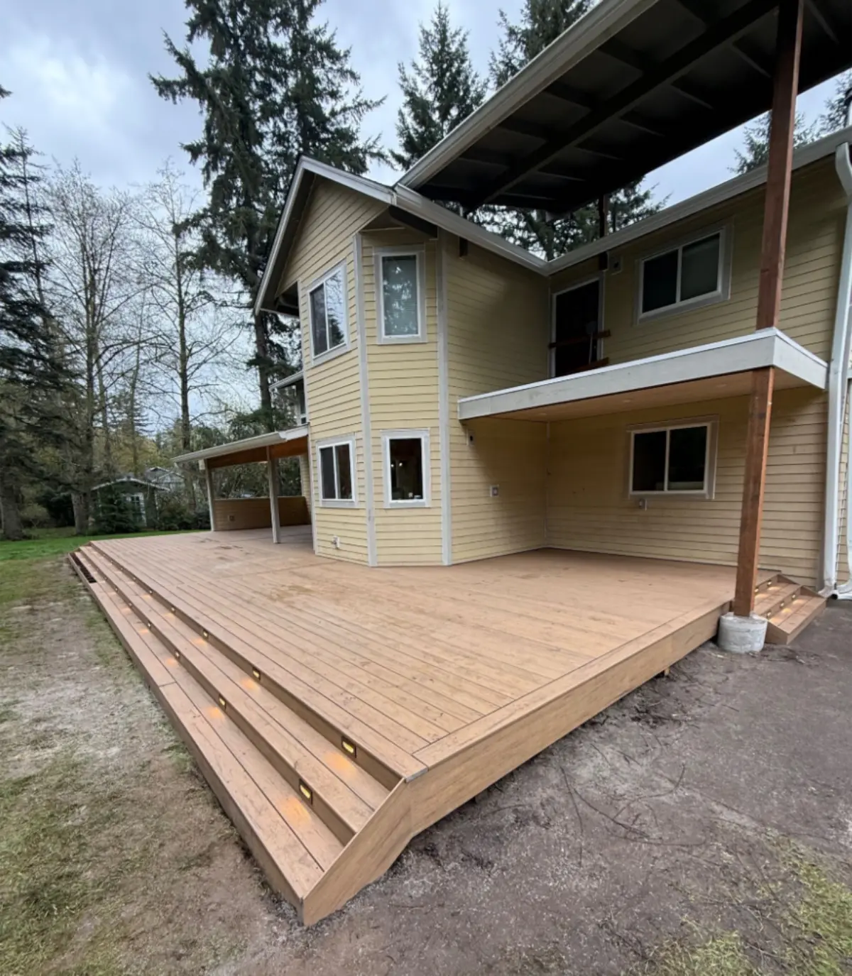 Hidden Load-Bearing Corner Rot Repair in Snohomish, WA